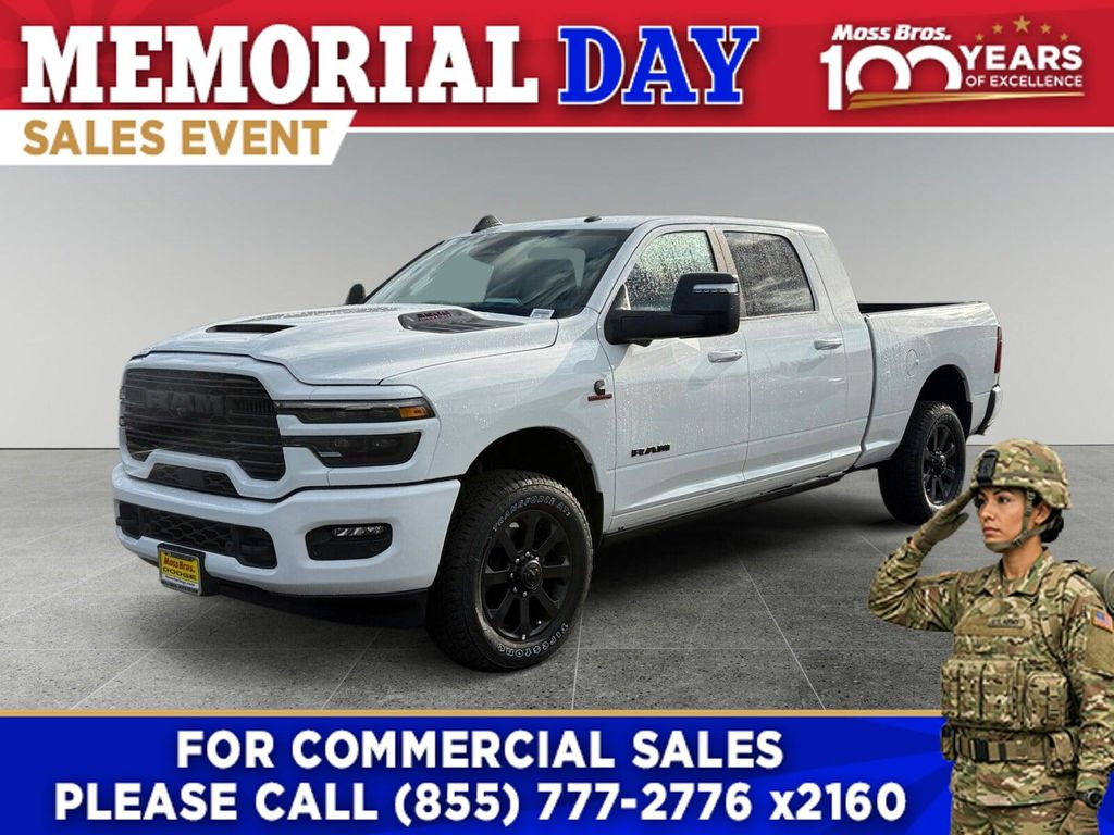 New 2026 RAM 3500 Laramie Mega Cab 4x4 6'4' Box