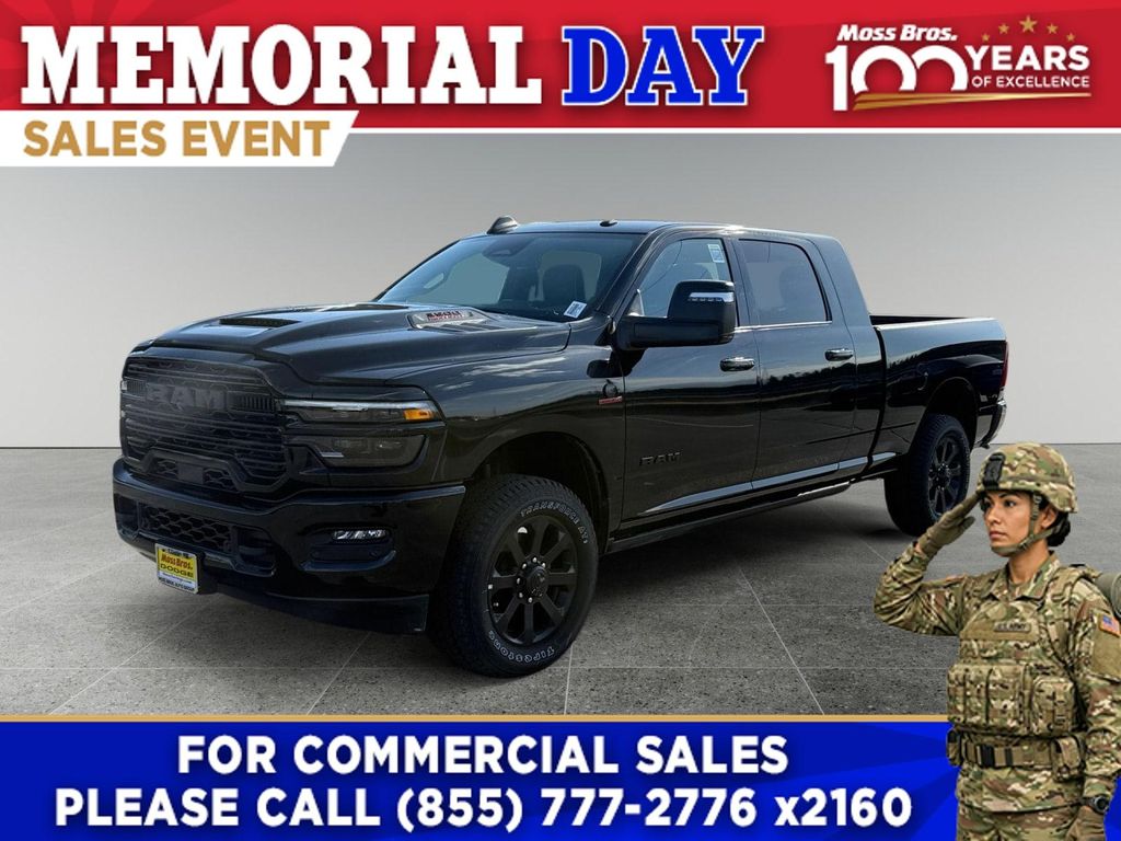 New 2026 RAM 3500 Laramie Mega Cab 4x4 6'4' Box