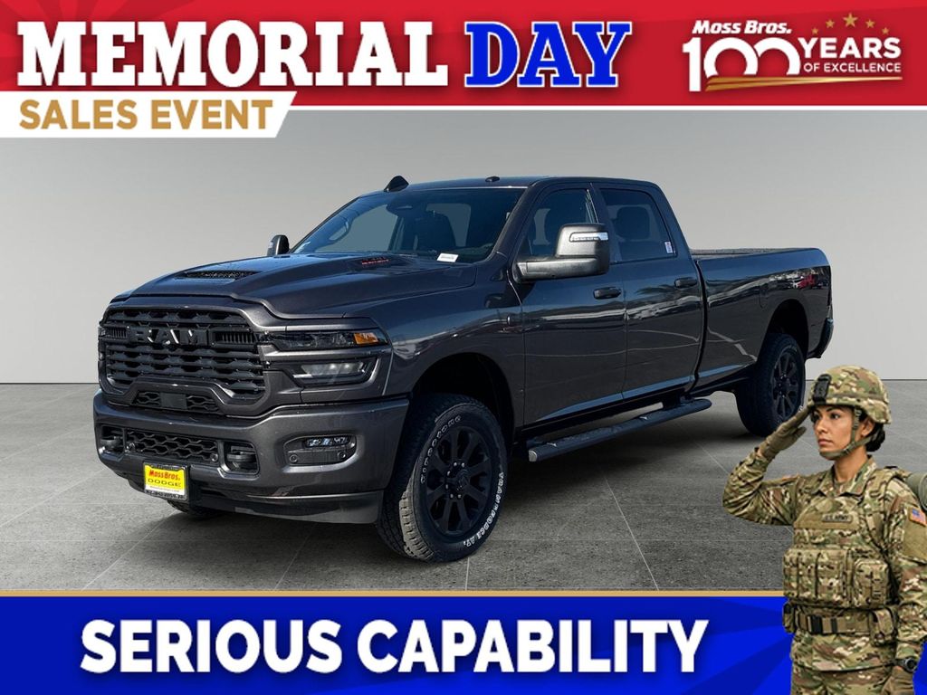 New 2026 RAM 2500 Black Express Crew Cab 4x4 8' Box