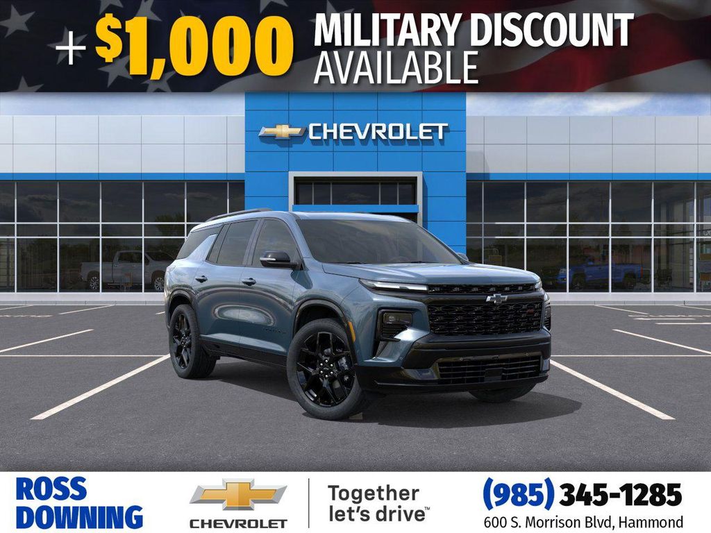 New 2026 Chevrolet Traverse RS