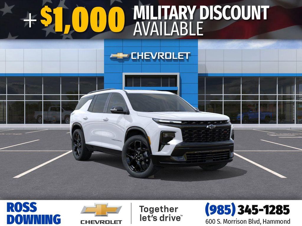 New 2026 Chevrolet Traverse RS