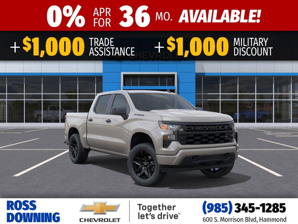 New 2026 Chevrolet Silverado 1500 Custom