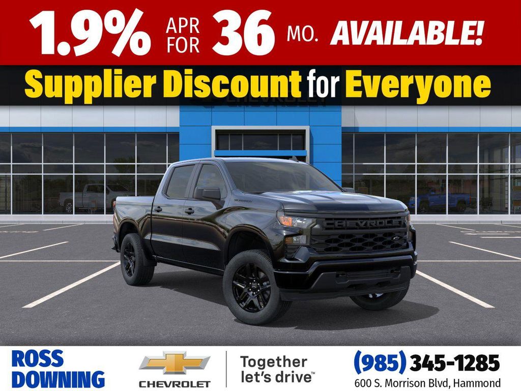 New 2026 Chevrolet Silverado 1500 Custom