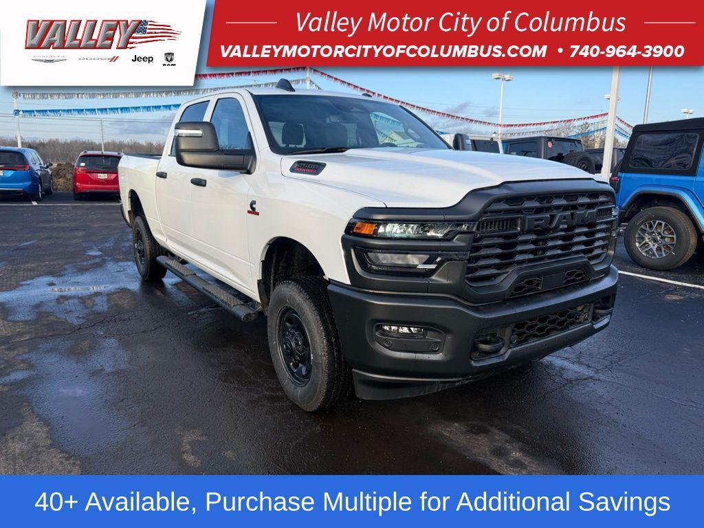 New 2025 RAM 2500 Tradesman Crew Cab 4x4 6'4' Box