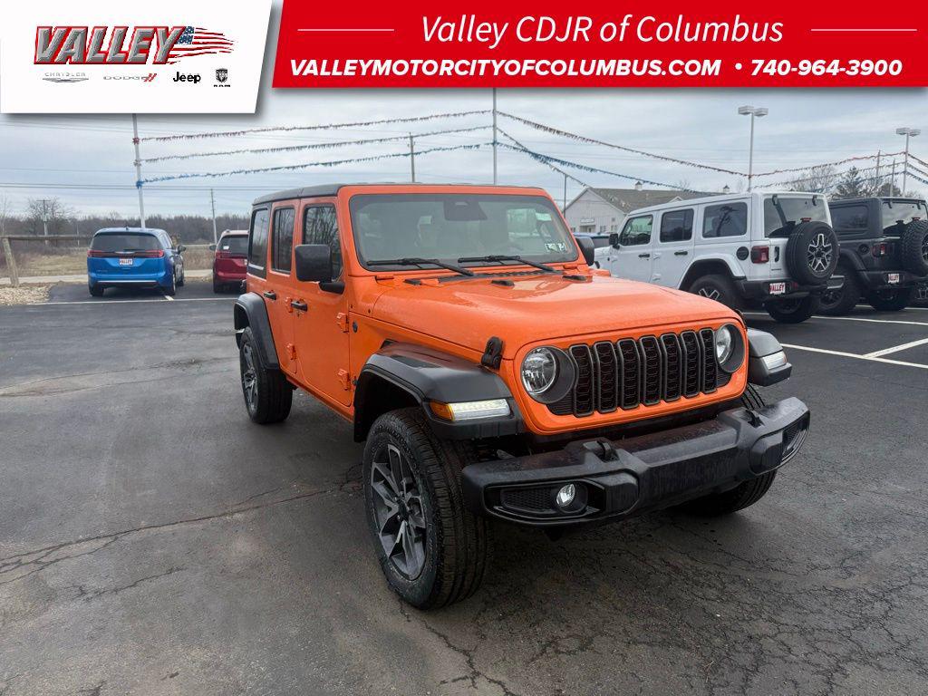 New 2025 Jeep Wrangler 4xe Sport S