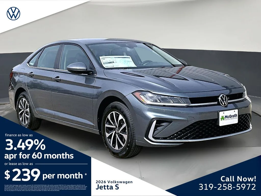 New 2026 Volkswagen Jetta 1.5T S