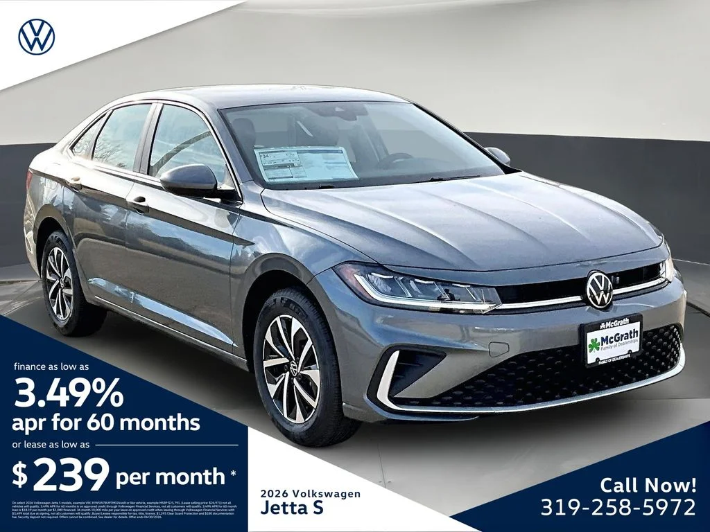 New 2026 Volkswagen Jetta 1.5T S