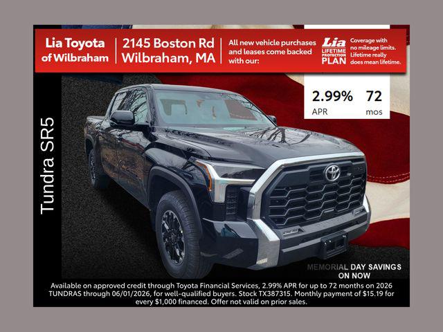 New 2026 Toyota Tundra SR5