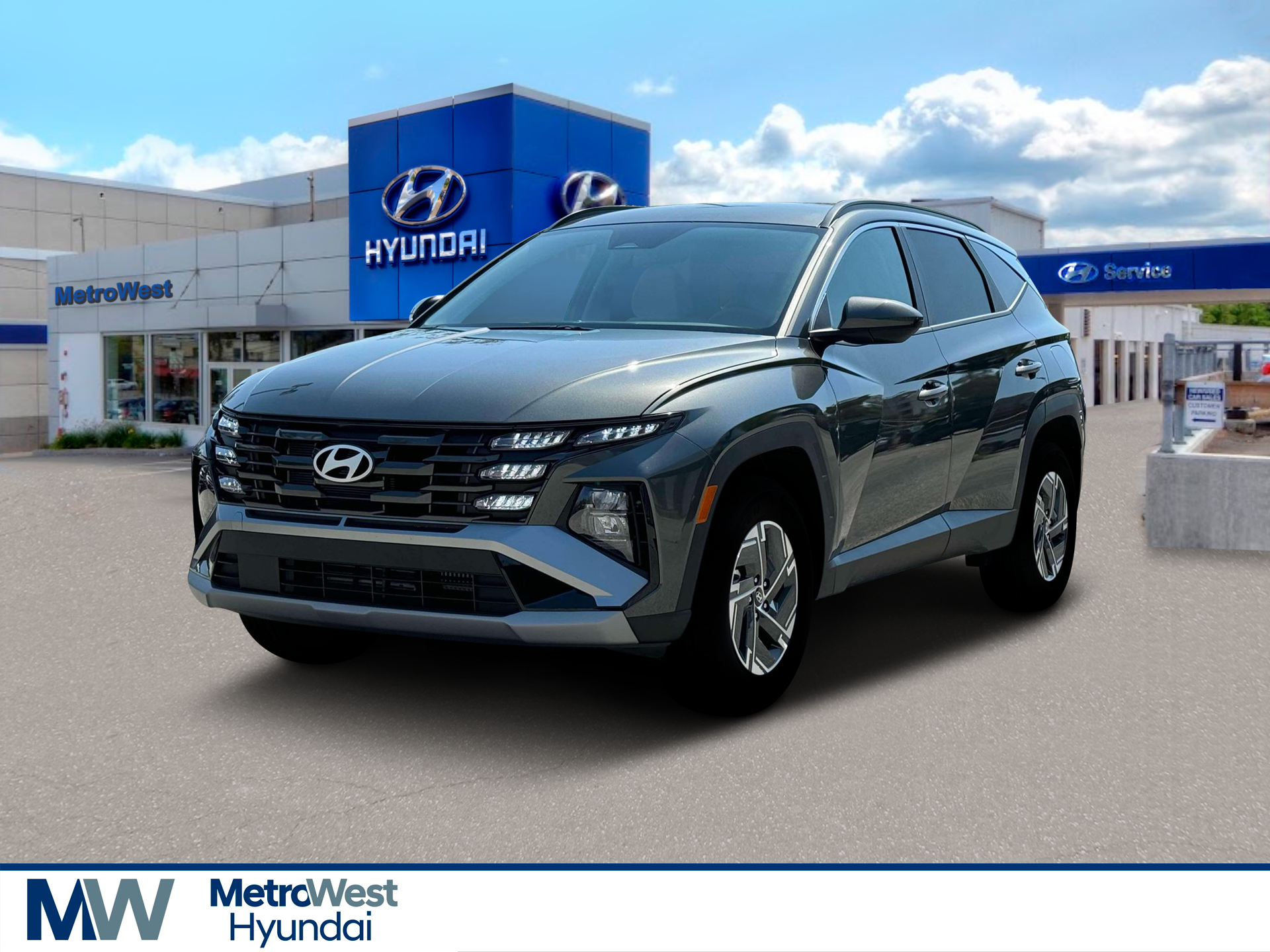 New 2025 Hyundai TUCSON Hybrid Blue