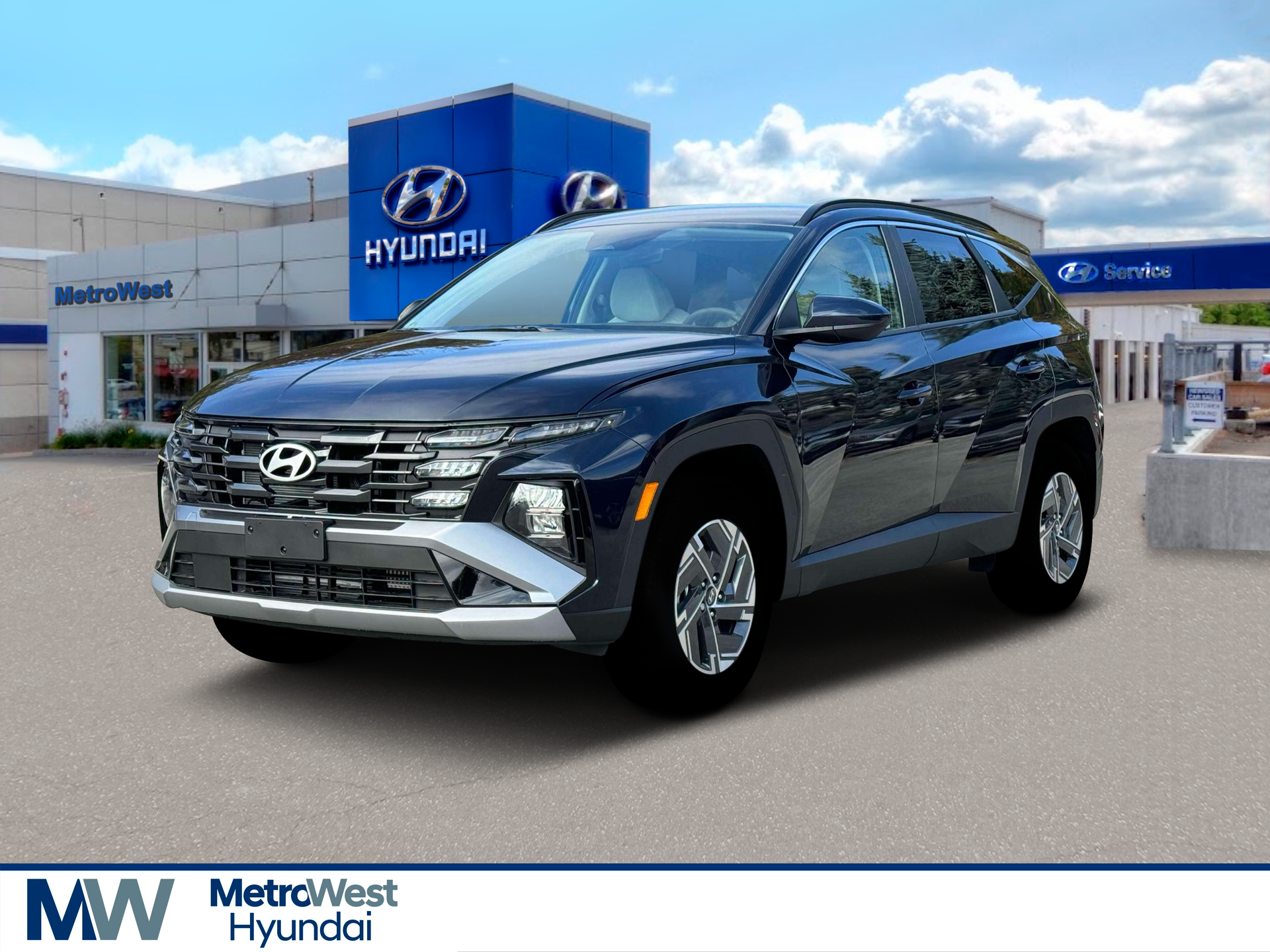 New 2025 Hyundai TUCSON Hybrid Blue