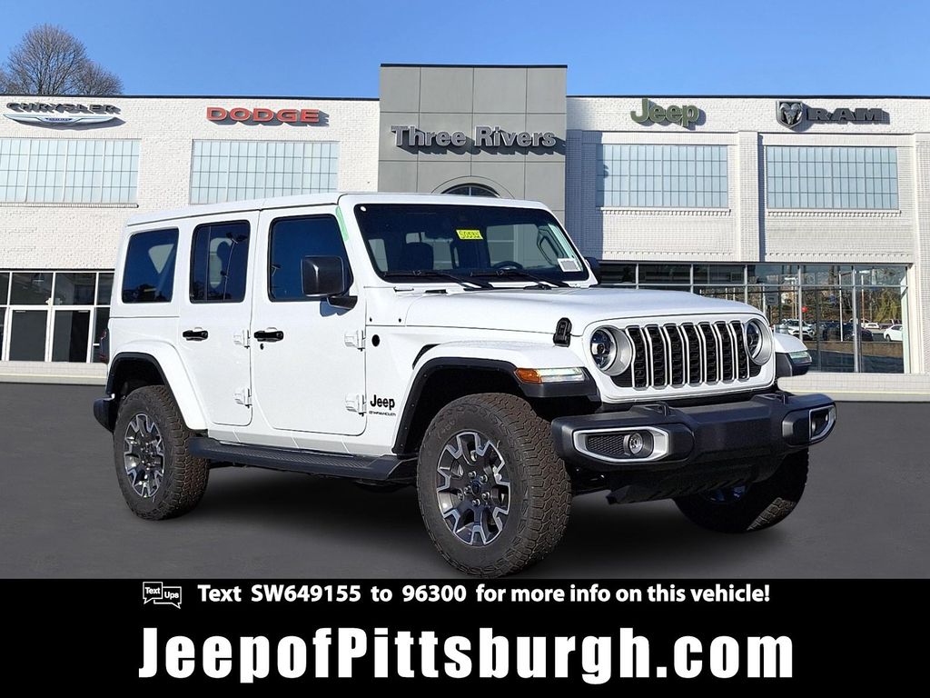 New 2025 Jeep Wrangler 4-Door Sahara 4x4