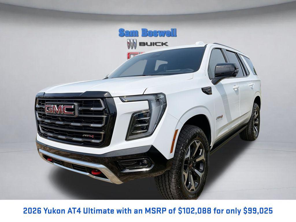 New 2026 GMC Yukon 4WD AT4 Ultimate