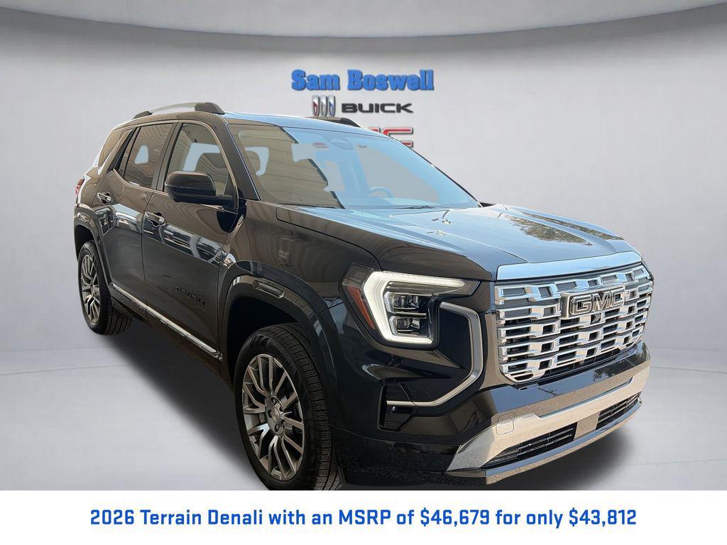 New 2026 GMC Terrain Denali