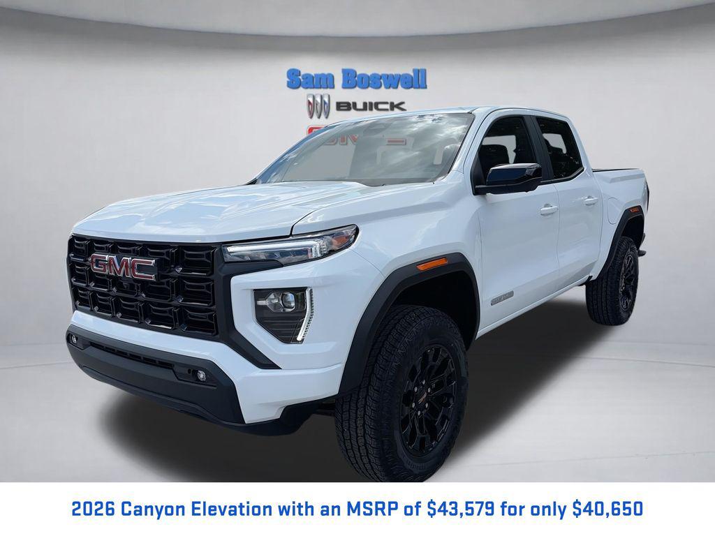 New 2026 GMC Canyon Elevation