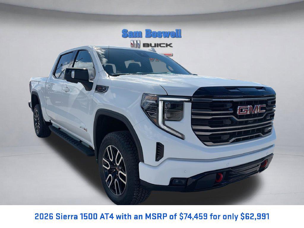 New 2026 GMC Sierra 1500 AT4
