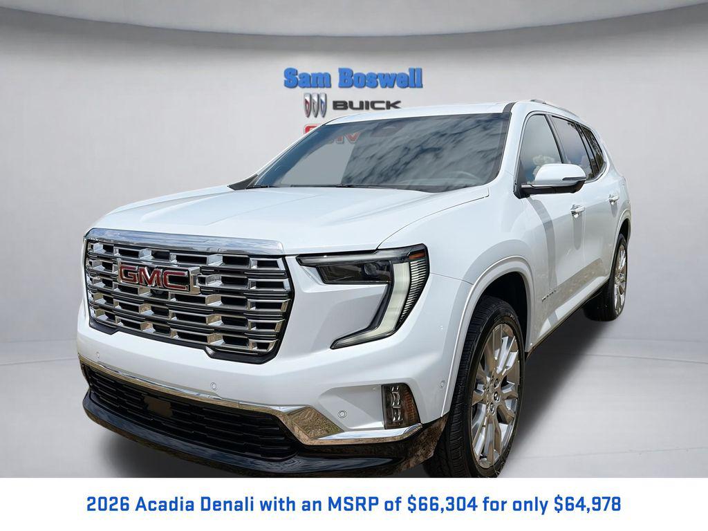 New 2026 GMC Acadia Denali