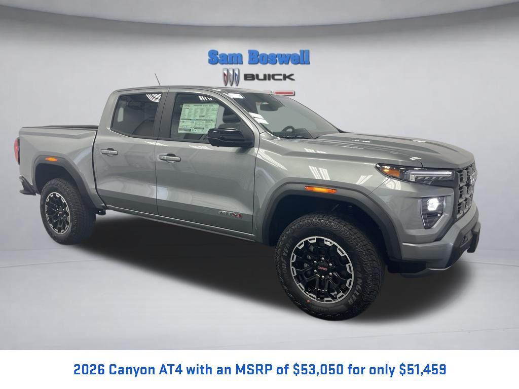New 2026 GMC Canyon AT4