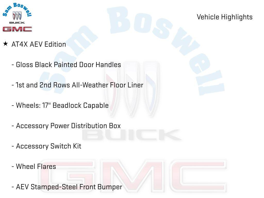 New 2026 GMC Canyon AT4X