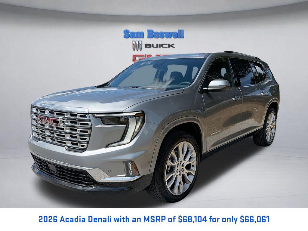 New 2026 GMC Acadia Denali