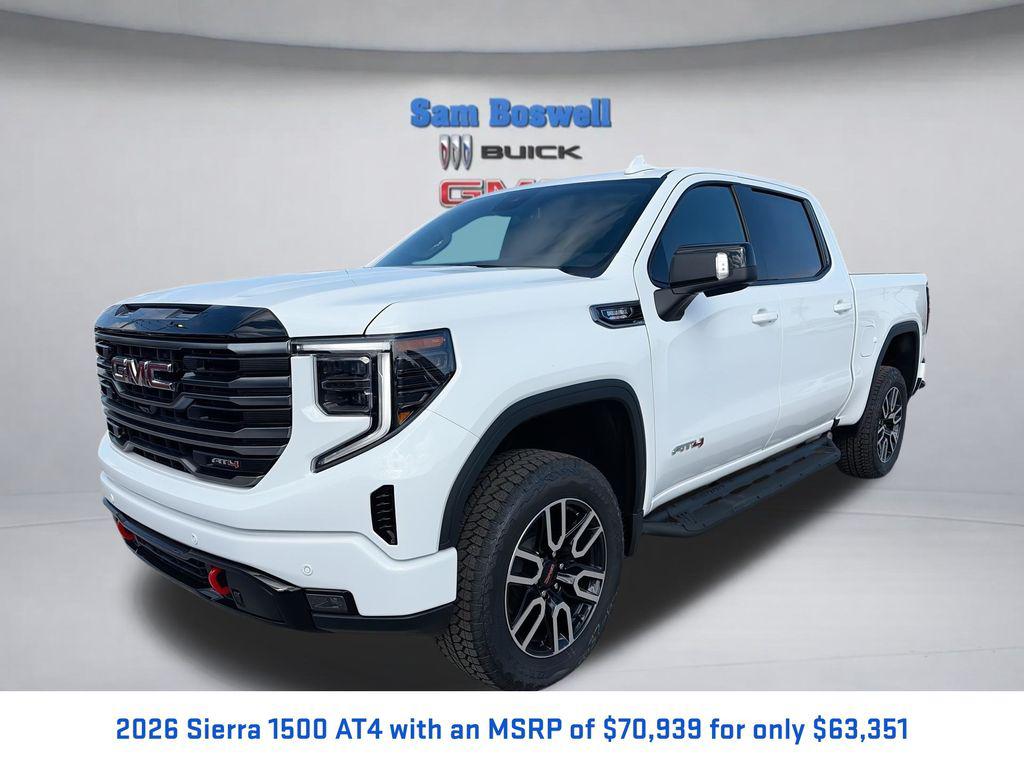 New 2026 GMC Sierra 1500 AT4