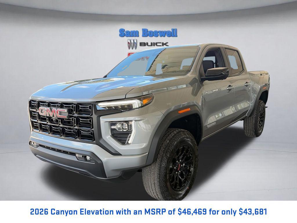 New 2026 GMC Canyon Elevation