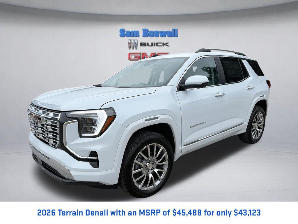 New 2026 GMC Terrain Denali