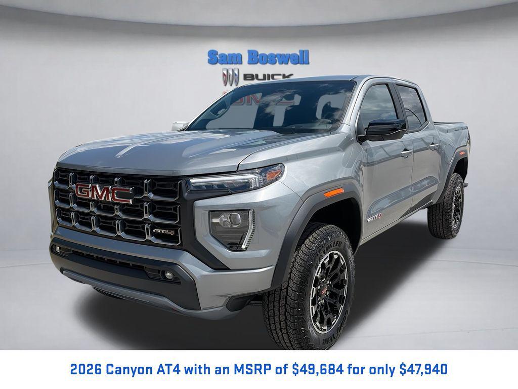 New 2026 GMC Canyon AT4