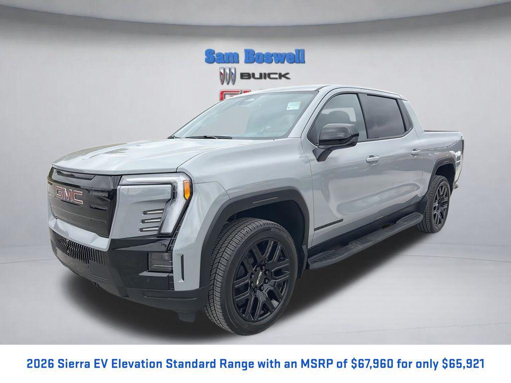 New 2026 GMC Sierra EV Standard Range Elevation