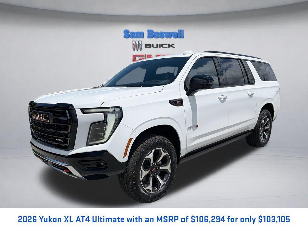 New 2026 GMC Yukon XL 4WD AT4 Ultimate