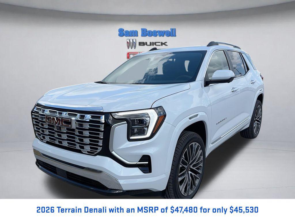 New 2026 GMC Terrain Denali