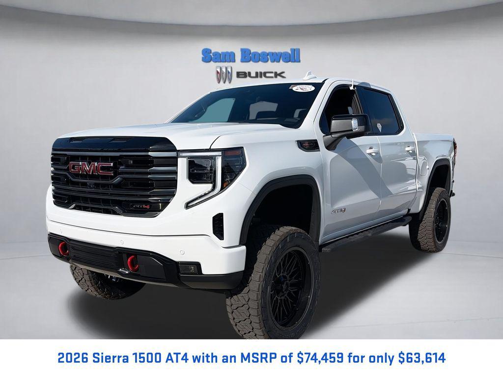 New 2026 GMC Sierra 1500 AT4