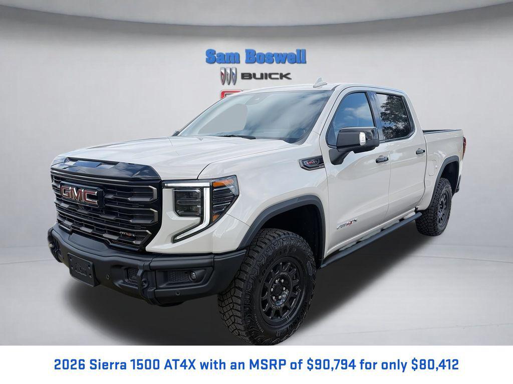 New 2026 GMC Sierra 1500 AT4X