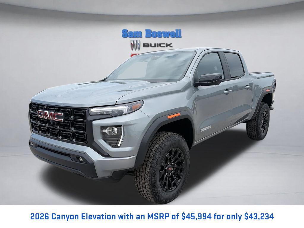 New 2026 GMC Canyon Elevation