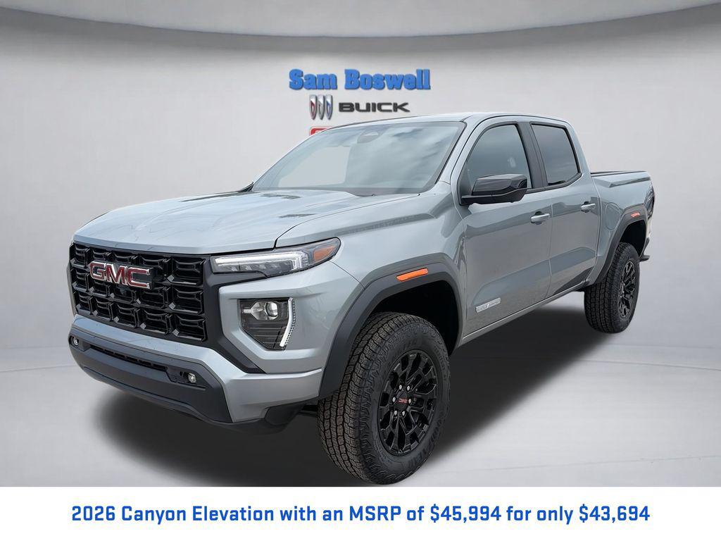 New 2026 GMC Canyon Elevation