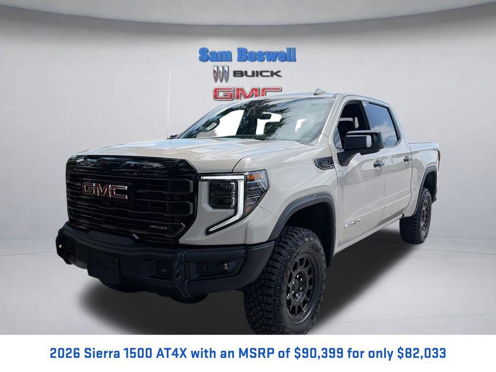 New 2026 GMC Sierra 1500 AT4X