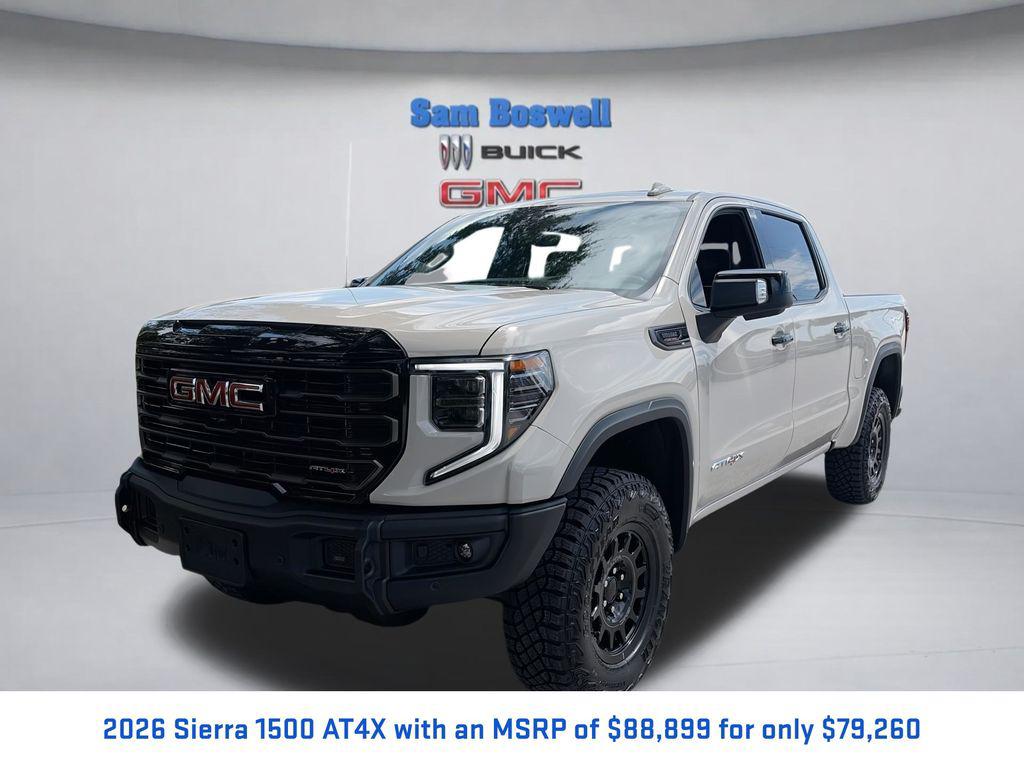 New 2026 GMC Sierra 1500 AT4X