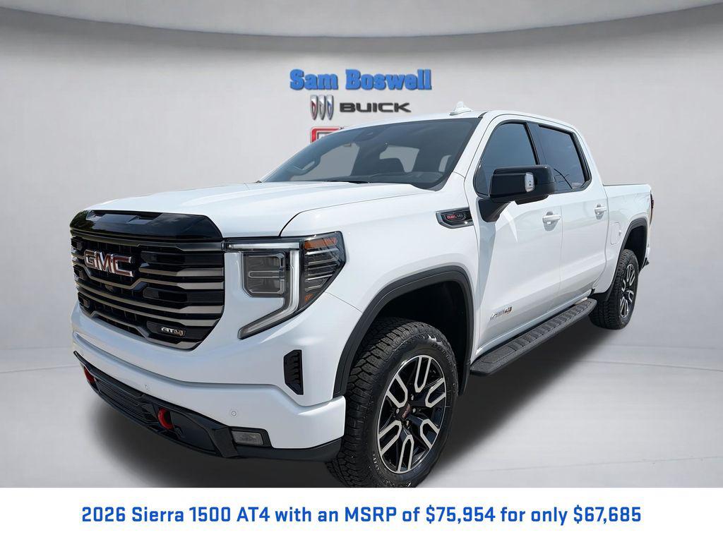 New 2026 GMC Sierra 1500 AT4