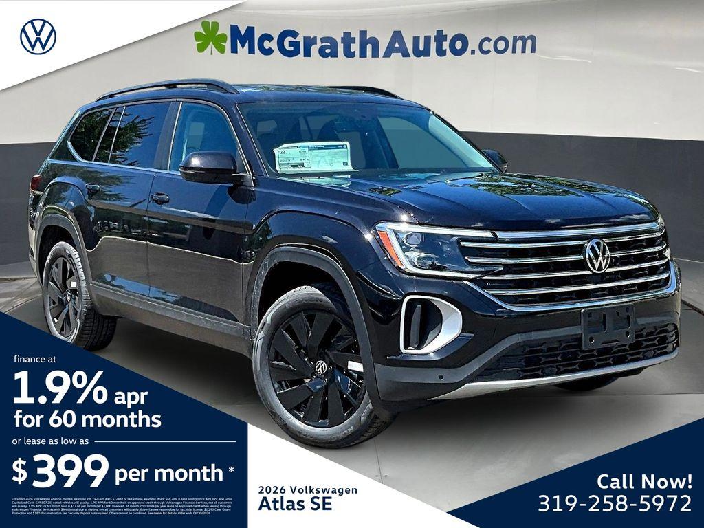 New 2026 Volkswagen Atlas 2.0T SE W/TECHNOLOGY