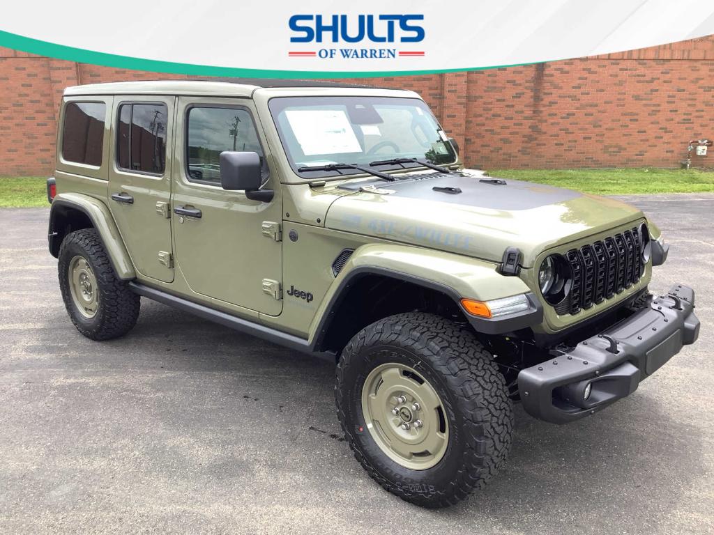 New 2025 Jeep Wrangler 4xe Sport