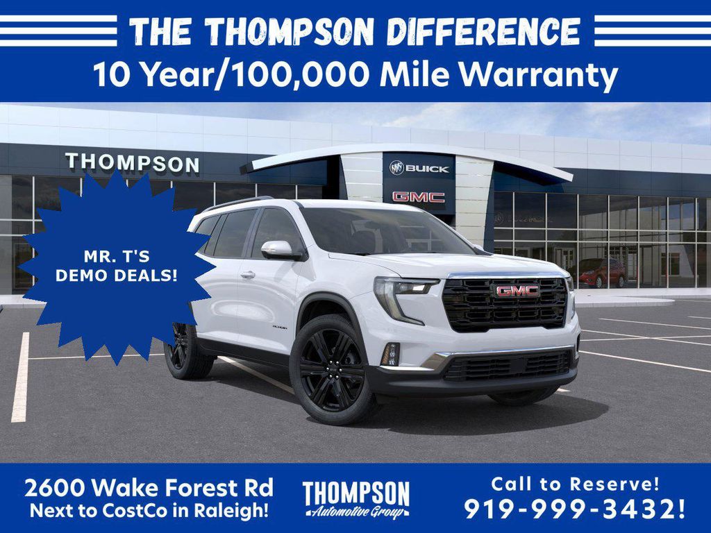 New 2025 GMC Acadia FWD Elevation