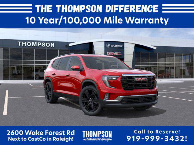 New 2025 GMC Acadia FWD Elevation