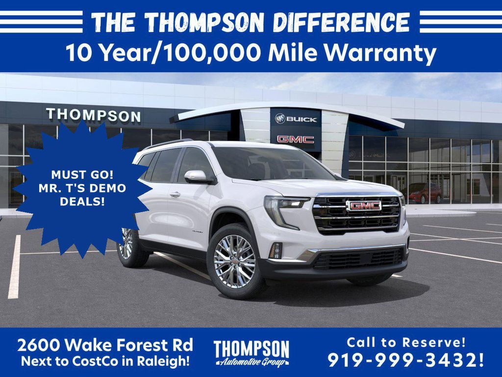 New 2025 GMC Acadia FWD Elevation