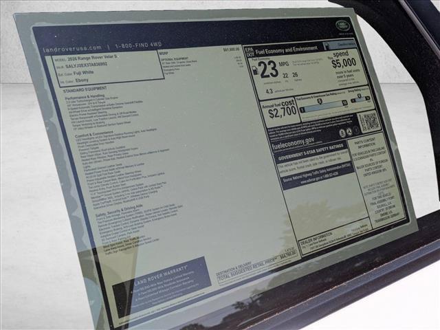 2026 LAND Rover RANGE ROVER VELAR P250 S — миниатюра 20