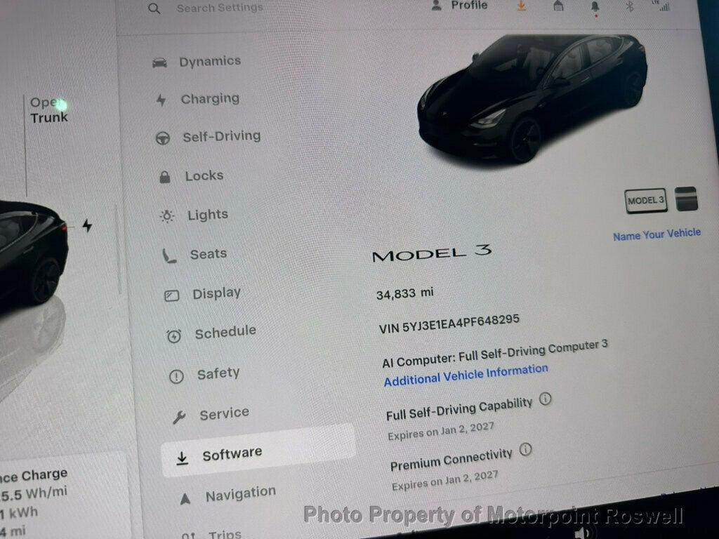 صورة مصغرة 21 لـ 2023 Tesla MODEL 3 STANDARD RANGE