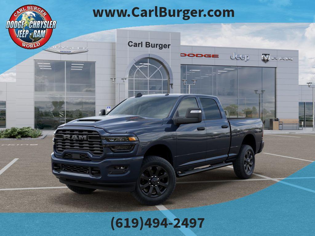 New 2026 RAM 2500 Black Express Crew Cab 4x4 6'4' Box
