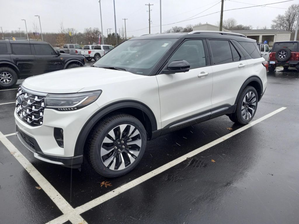 New 2026 Ford Explorer Platinum
