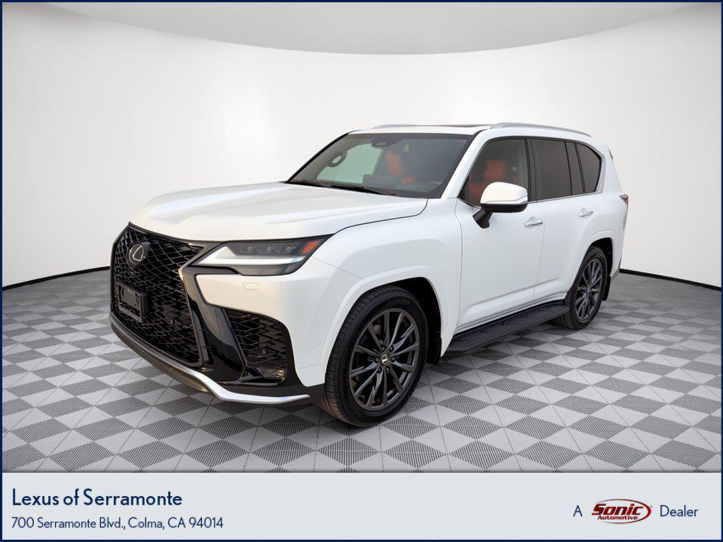 New 2026 Lexus LX 700h F SPORT Handling
