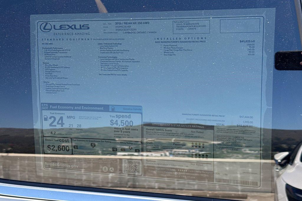 2026 Lexus NX 350 — миниатюра 29