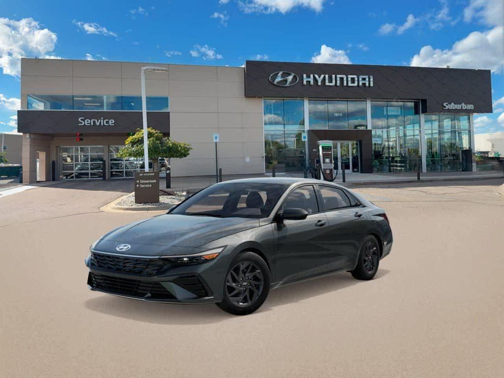 New 2026 Hyundai ELANTRA HEV Blue