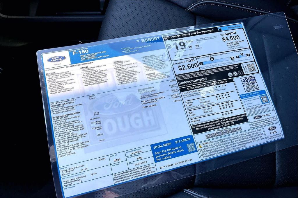 2026 FORD F-150 LARIAT 缩略图 19